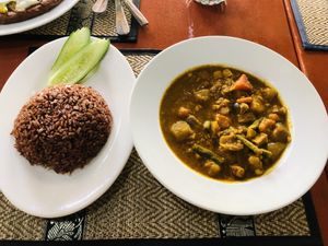 Cambodia Curry  at Butterfly Paradise  in Siem Reap