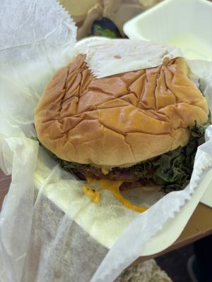 Double classic  at Good Vegan Bad Vegan in Indianapolis