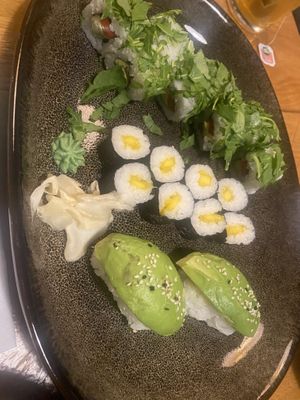 Vegan sushi  at Le & Vi in Bielefeld