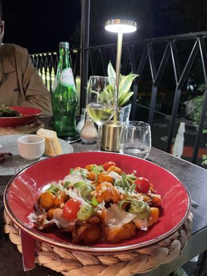 Sweet potato gnocchii  at Terreiro Concept in Funchal