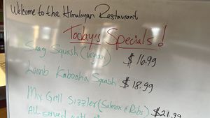   at Himalayan Restaurant & Bar in Coos Bay