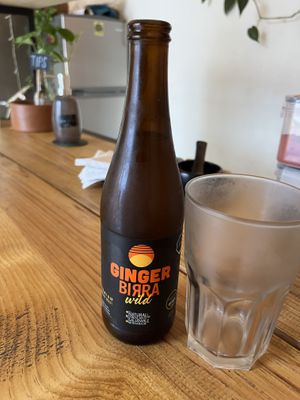 Ginger Beer - Washes everything down nicely.  at Herbívora in Oaxaca