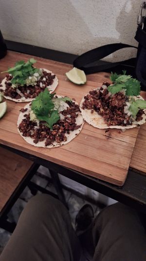 Campechano - really tasty! at Herbívora in Oaxaca