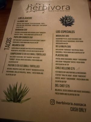   at Herbívora in Oaxaca