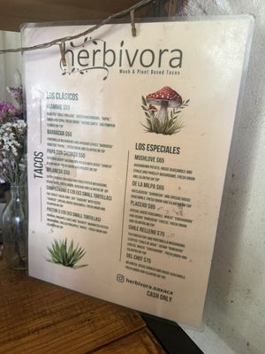   at Herbívora in Oaxaca