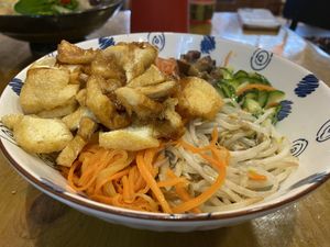 Tofu bimbimbap   at Sushi & More in North West London
