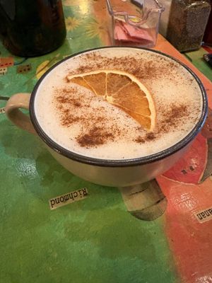 Chai with oat milkk  at The Grey Dog in New York City