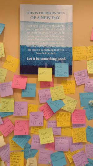 Inspiration everywhere you turn at The Raw Juice Bar in Waukegan