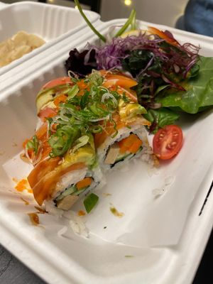 The awesome roll is indeed awesome✨✨  at Sushi Vegan in Santa Monica