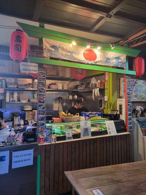 Counter at Sushi Vegan in Santa Monica
