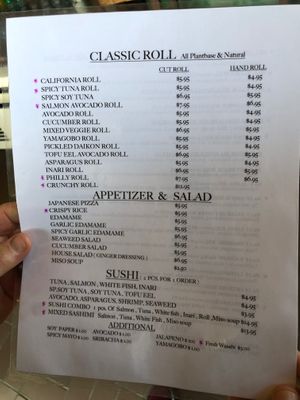  at Sushi Vegan in Santa Monica