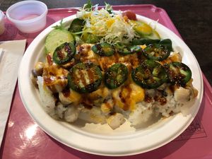 Volcano Roll at Sushi Vegan in Santa Monica