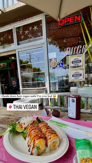 My view   at Sushi Vegan in Santa Monica