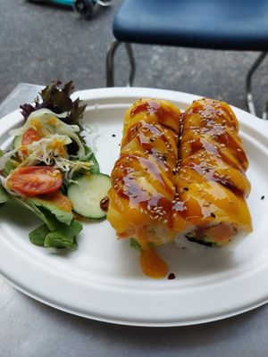 California Mango Roll at Sushi Vegan in Santa Monica