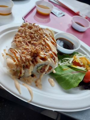 White Dragon Roll at Sushi Vegan in Santa Monica