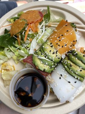   at Sushi Vegan in Santa Monica