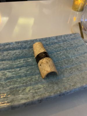 King oyster mushroom  at Omakaseed in New York City