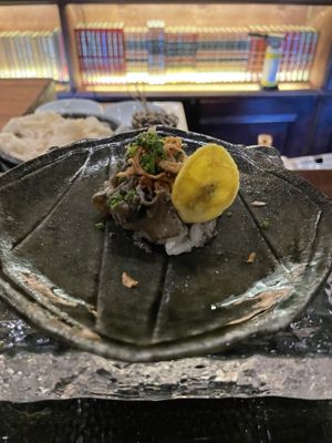 Yummy banana flavored dish  at Omakaseed in New York City