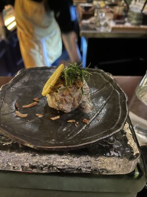 Second course (I don’t remember what any of these are)  at Omakaseed in New York City