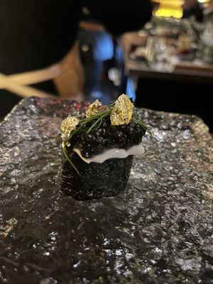 Sixth course (I don’t remember what any of these are)  at Omakaseed in New York City