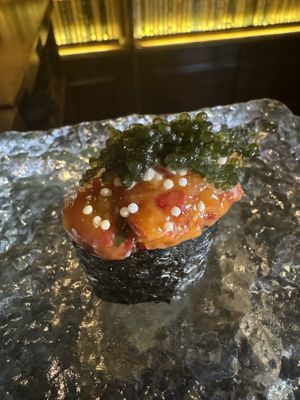 Watermelon tartare 🤯  at Omakaseed in New York City