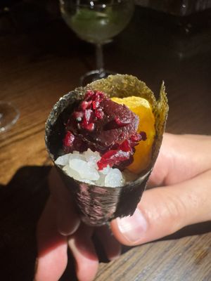 Beet  at Omakaseed in New York City