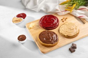 Cookies with cream cheese frosting at Daughter's Sweets  in Dubai