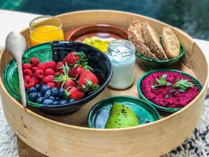 Breakfast at Riad Dar Zaman in Marrakech
