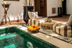Picnic spot at Riad Dar Zaman in Marrakech