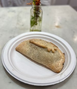 Vegan pocket  at Kerber's Farm in Huntington