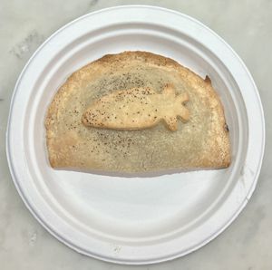 Vegan pocket  at Kerber's Farm in Huntington