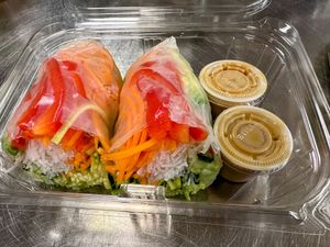 Asian Salad Roll at DelecTable by Zarla Jane in Scarborough