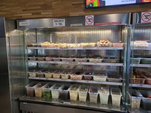 Ingredients shelf Il at MalaBar in Aachen