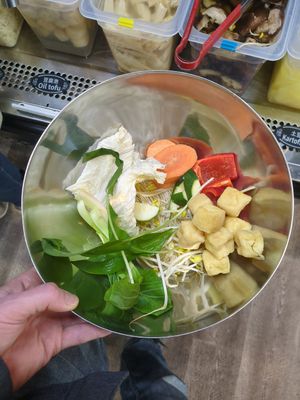 Selection of ingredients at MalaBar in Aachen