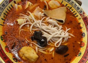 Frische Nudeln, Tofu, Gemüse  at MalaBar in Aachen