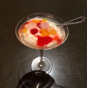 Fruity vegan yogart at Viet Hoa Cafe & the Fruit in London