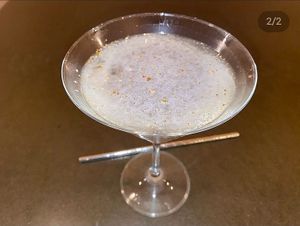 Coconut gold drink at Viet Hoa Cafe & the Fruit in London