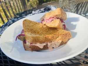   at Trumpet Blossom Cafe in Iowa City