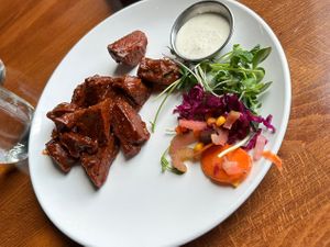   at Trumpet Blossom Cafe in Iowa City