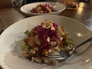   at Trumpet Blossom Cafe in Iowa City