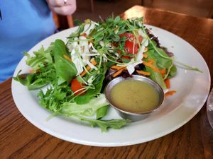 Small salad. at Trumpet Blossom Cafe in Iowa City