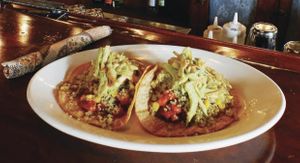 Tacos  at Trumpet Blossom Cafe in Iowa City