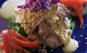 Work of art! at Trumpet Blossom Cafe in Iowa City