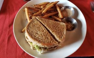 Sandwiches  at Trumpet Blossom Cafe in Iowa City