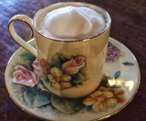 Lots of beverage options at Trumpet Blossom Cafe in Iowa City