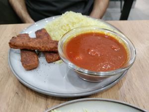 The flavor of the kebab is amazing! at Dadashi in Hamburg