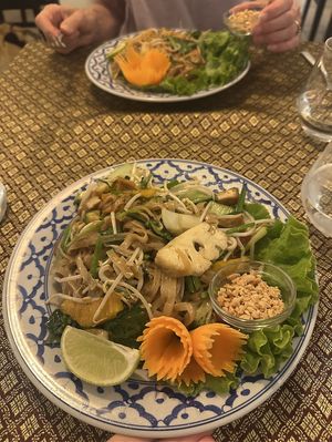 Pad Thai vegan   at Phatsara in Aix-en Provence