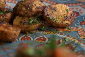 Potatoes from Kofta kabob at Dervish in Berlin