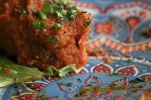 Green lentil cutlets at Dervish in Berlin