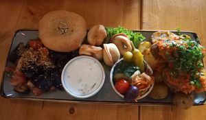 Kofta Kabob Plate at Dervish in Berlin